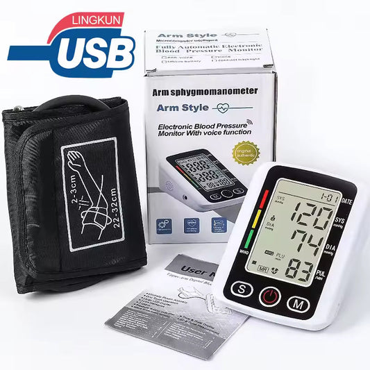 🩺 TENSIÓMETRO de Brazo Voz en Español + ENVÍO GRATIS