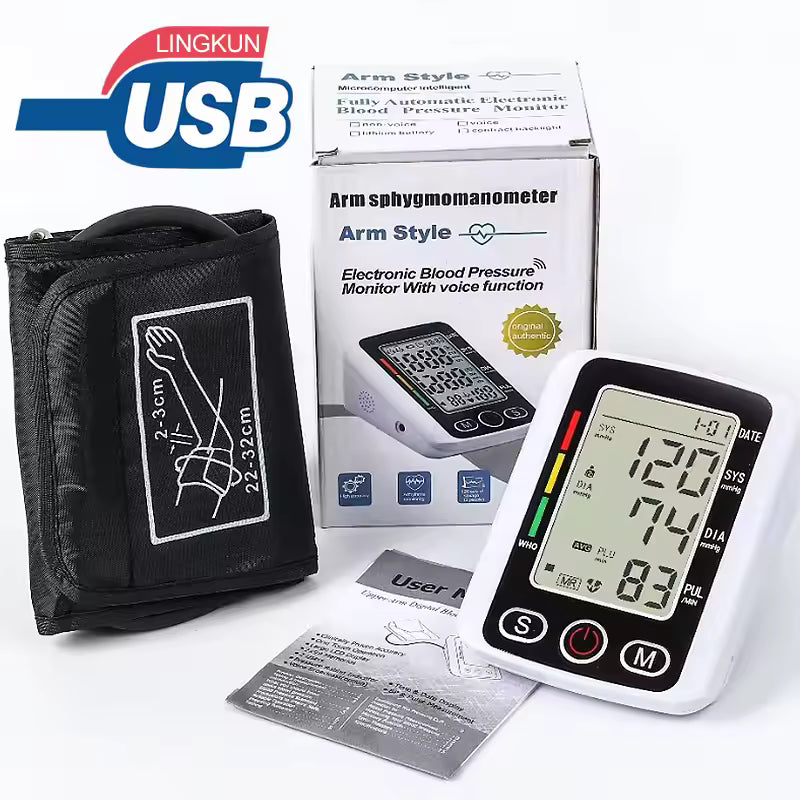 🩺 TENSIÓMETRO de Brazo Voz en Español + ENVÍO GRATIS